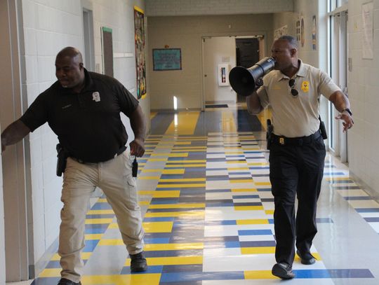 Active shooter drill a success