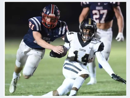 Canton Academy Rolls Past Centreville Academy 53-16