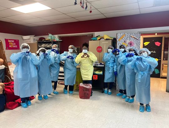 Canton Career Center health science students complete productive first nine weeks