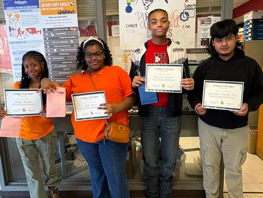 Canton Career Center honors CTE Character Trait Students of the Month