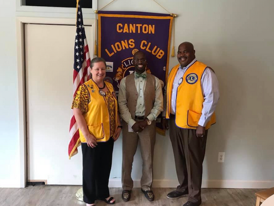 Coleman speaks at Canton Lions Club