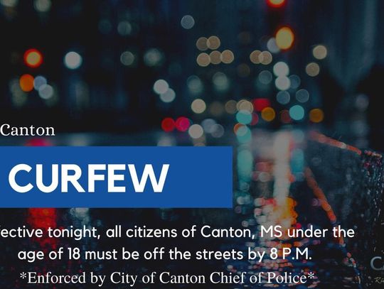 Curfew issued by Mayor Truly