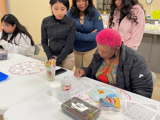 FCCLA students volunteer at MadCAAP Easter event