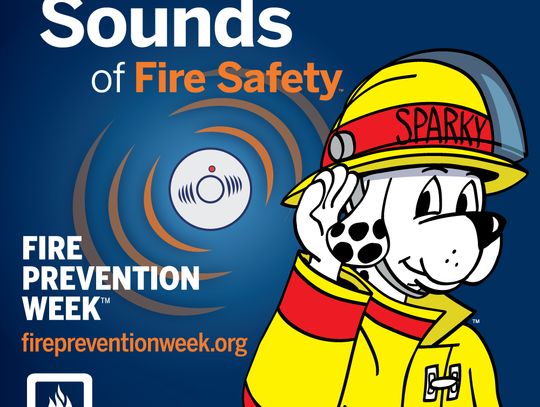 FIRE PREVENTION WEEK IS OCTOBER 3RD-9TH