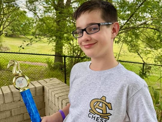 Gilmore wins first at State Chess Tournament