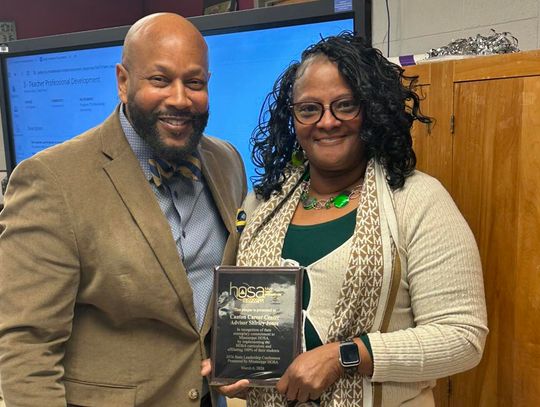 Jones recognized for commitment to HOSA