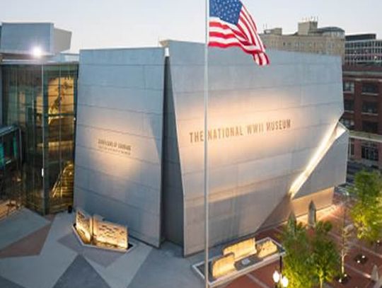 The National World War II Museum occupies six acres in the heart of downtown New Orleans. The museum is located at 945 Magazine St.