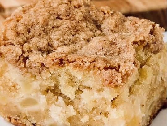 Apple crumb cake is the perfect fall dessert, snack or, in a pinch, quick breakfast.