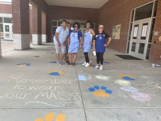 Madison Auxiliary chalks it up