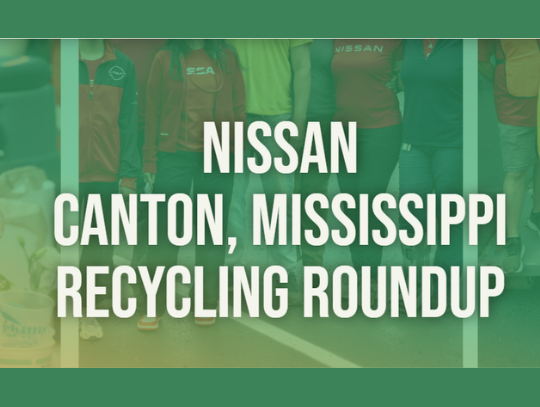 Nissan Canton to Host First Recycling Roundup September 19