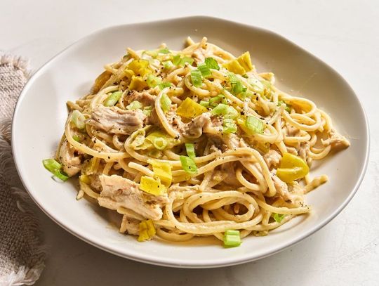 ON THE TABLE: Stick of Butter Mississippi Chicken Spaghetti