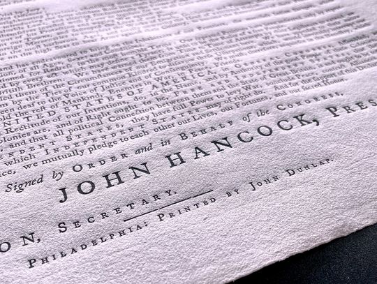Rob Buchert And The Dunlap Broadside Reproduction