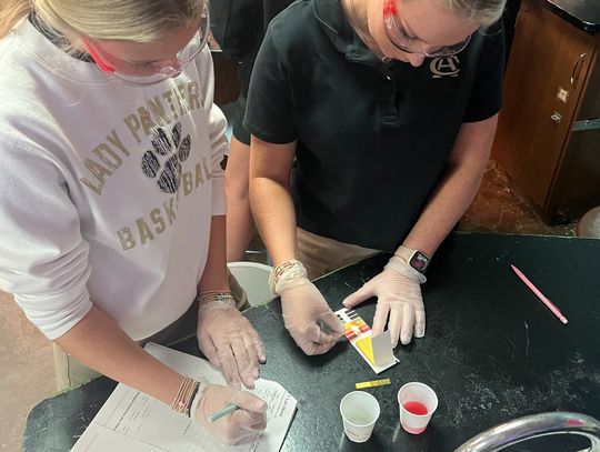 Science lab helps Canton Academy students build ACT skills