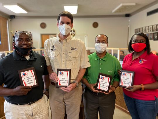 Volunteers thanked by Parks and Rec