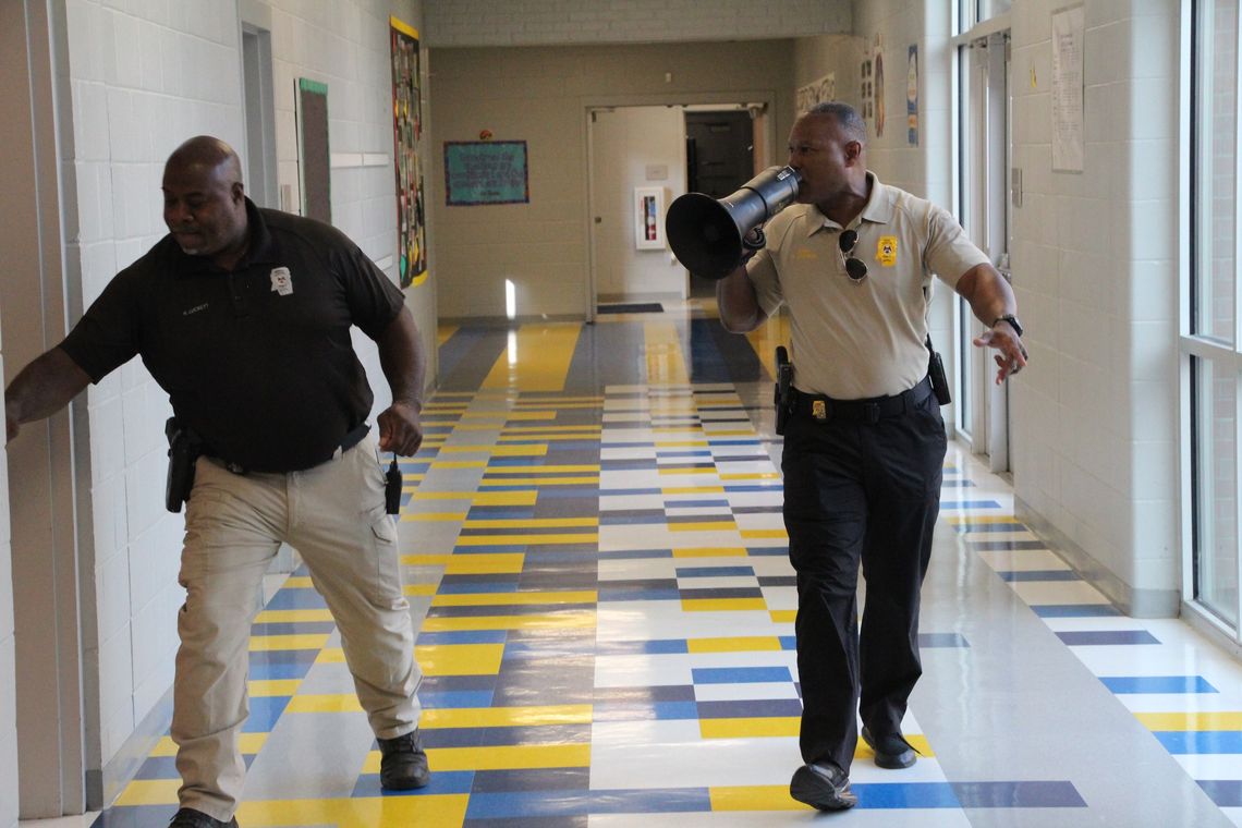 Active shooter drill a success