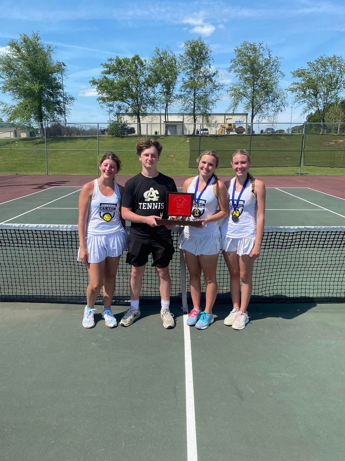 Bren Gore, Sean Sadler, Amelia Cook, and Tillie Oglesbee.