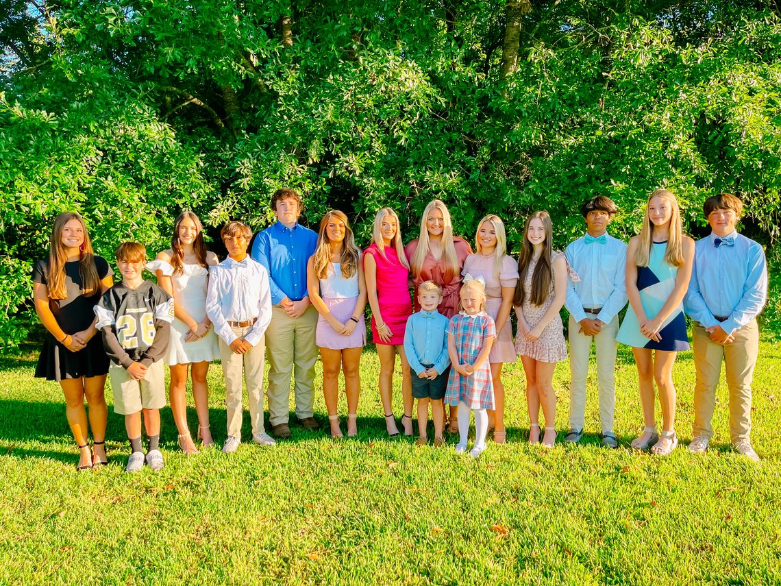 Canton Academy 2021 Homecoming Court