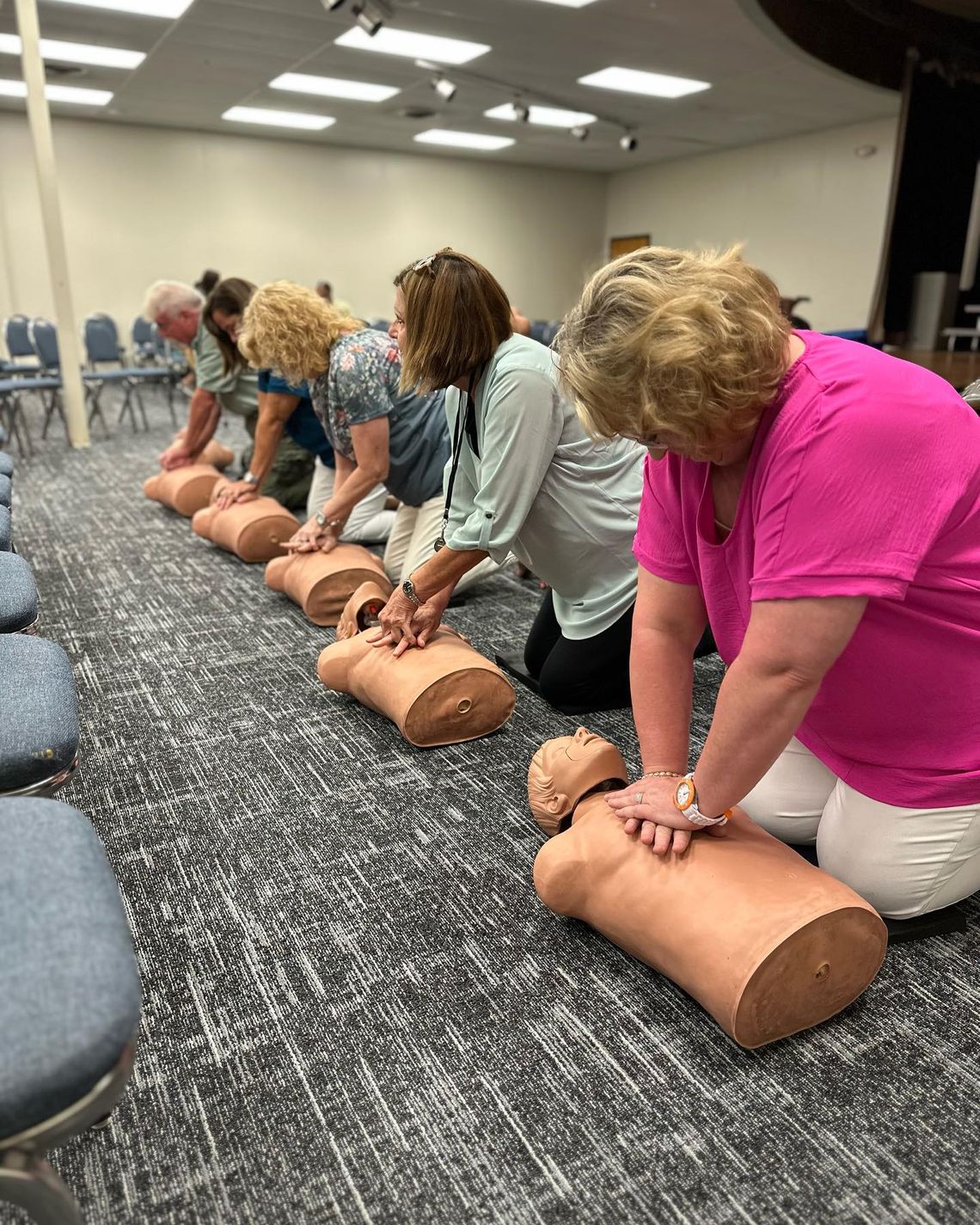 Canton Academy faculty CPR Stars