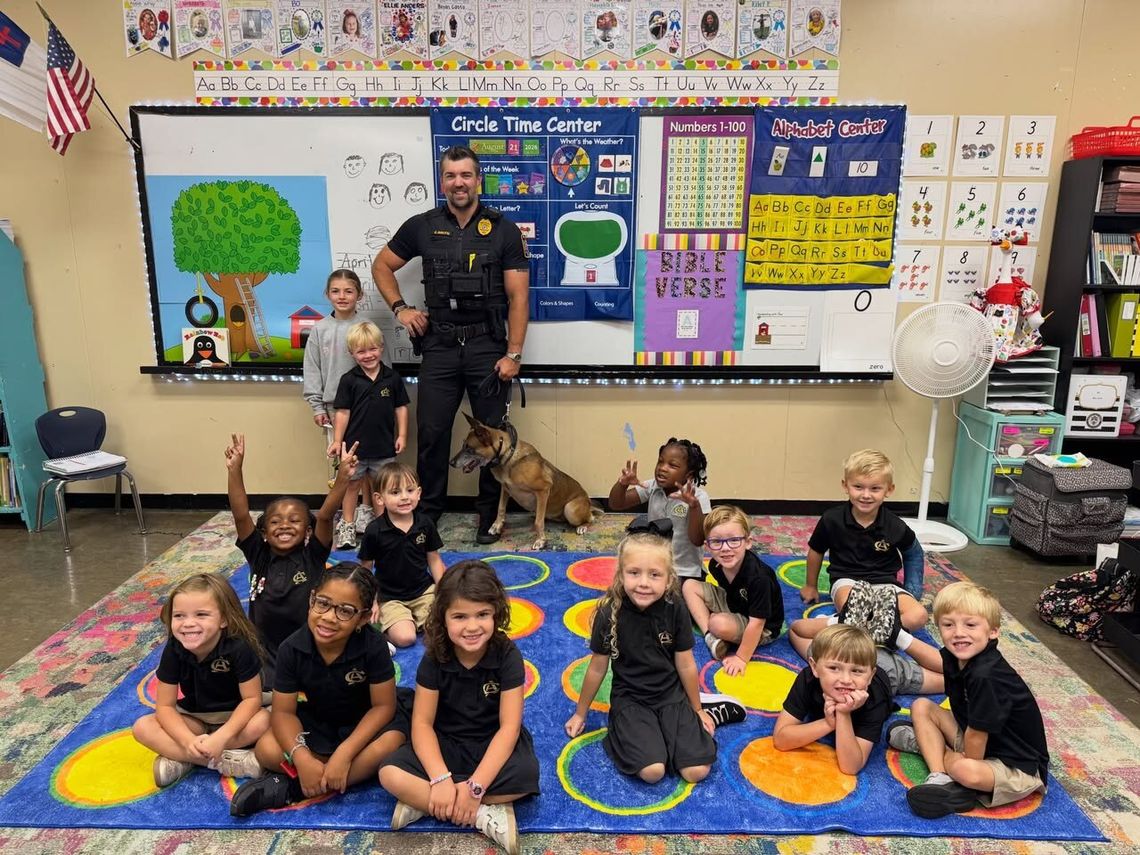 Canton Academy K4 students learn about community helpers