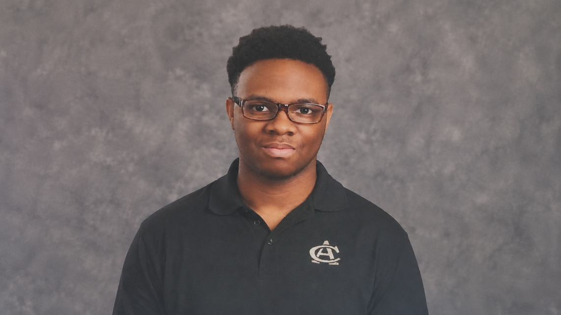 Canton Academy student recognized for superior academic achievement Treyson Williamson