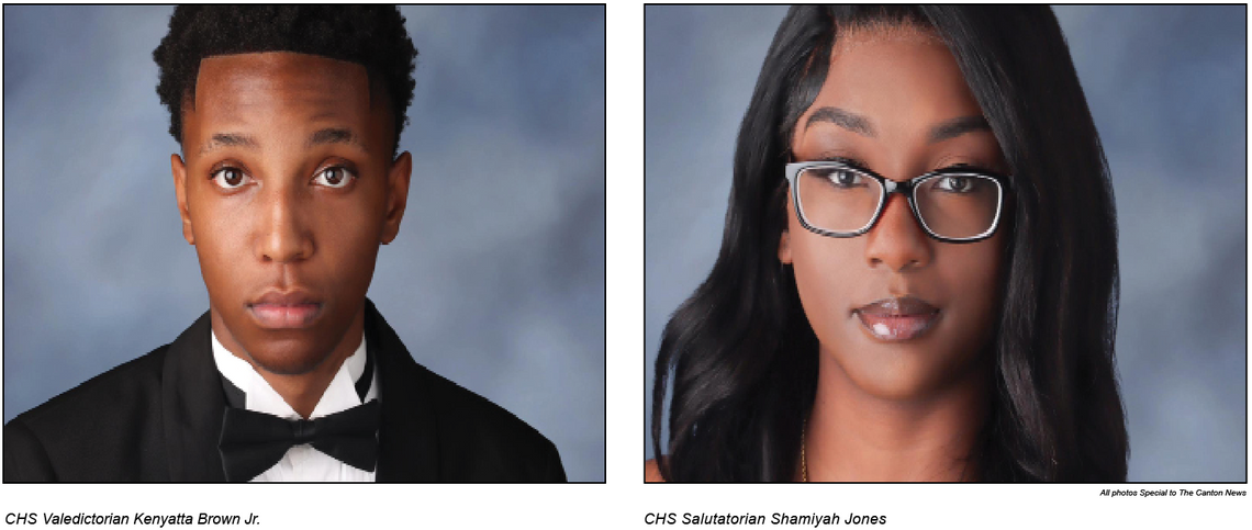 Canton High School announces Class of 2025 Valedictorian and Salutatorian