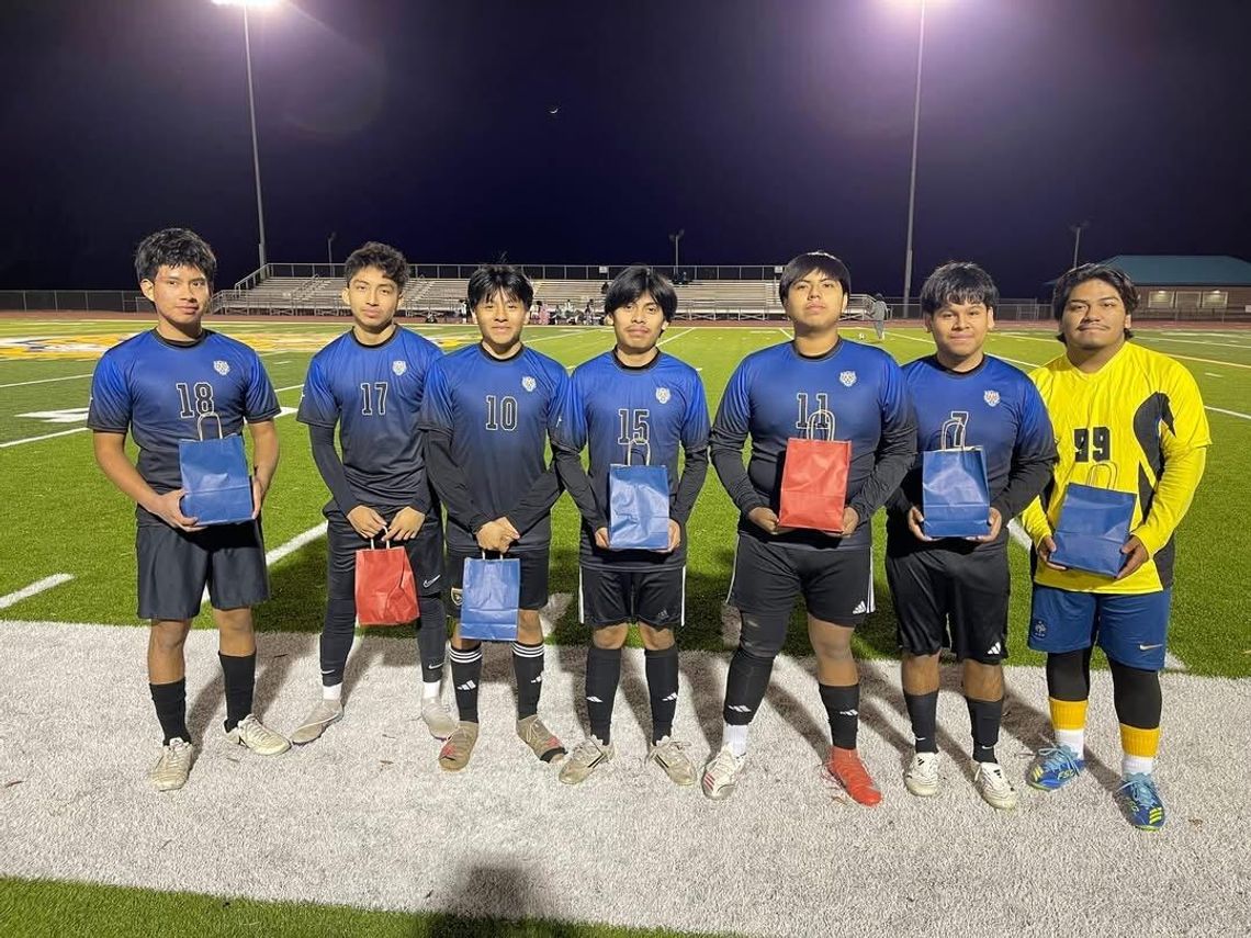 Canton High soccer seniors honored during Senior Night ceremony
