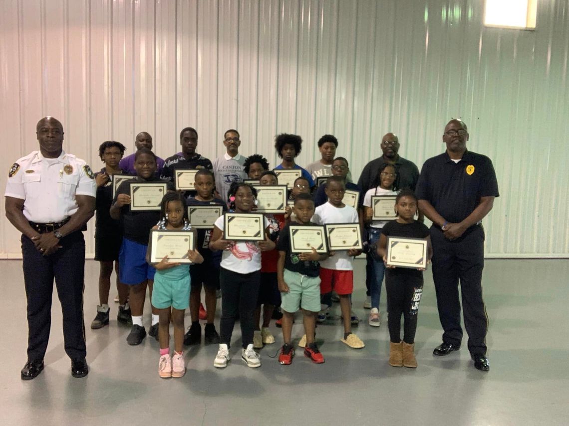 Canton Police Department hosts first Junior Police Academy