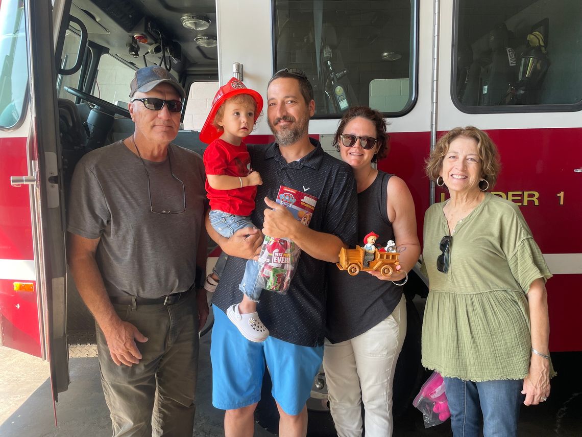 City of Canton Fire Department welcomes young visitors for fun and learning