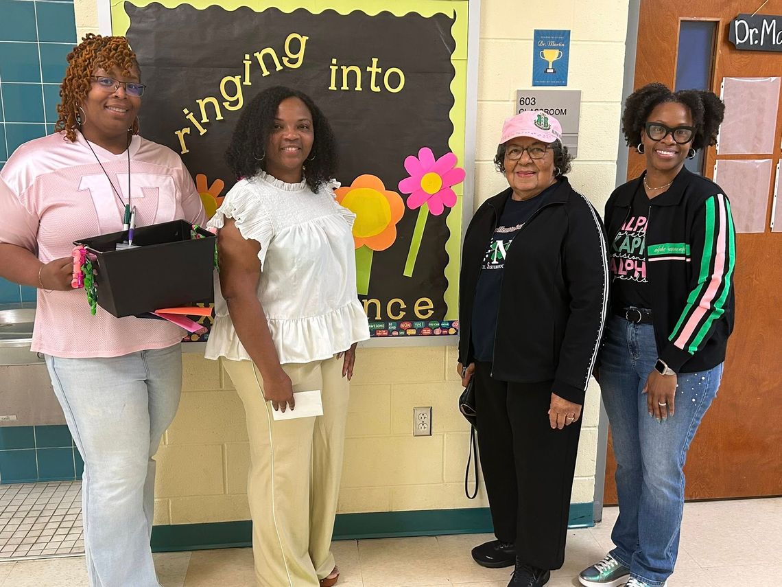 Community group encourages students ahead of testing at Goodloe Elementary Community group encourages students ahead of testing at Goodloe Elementary