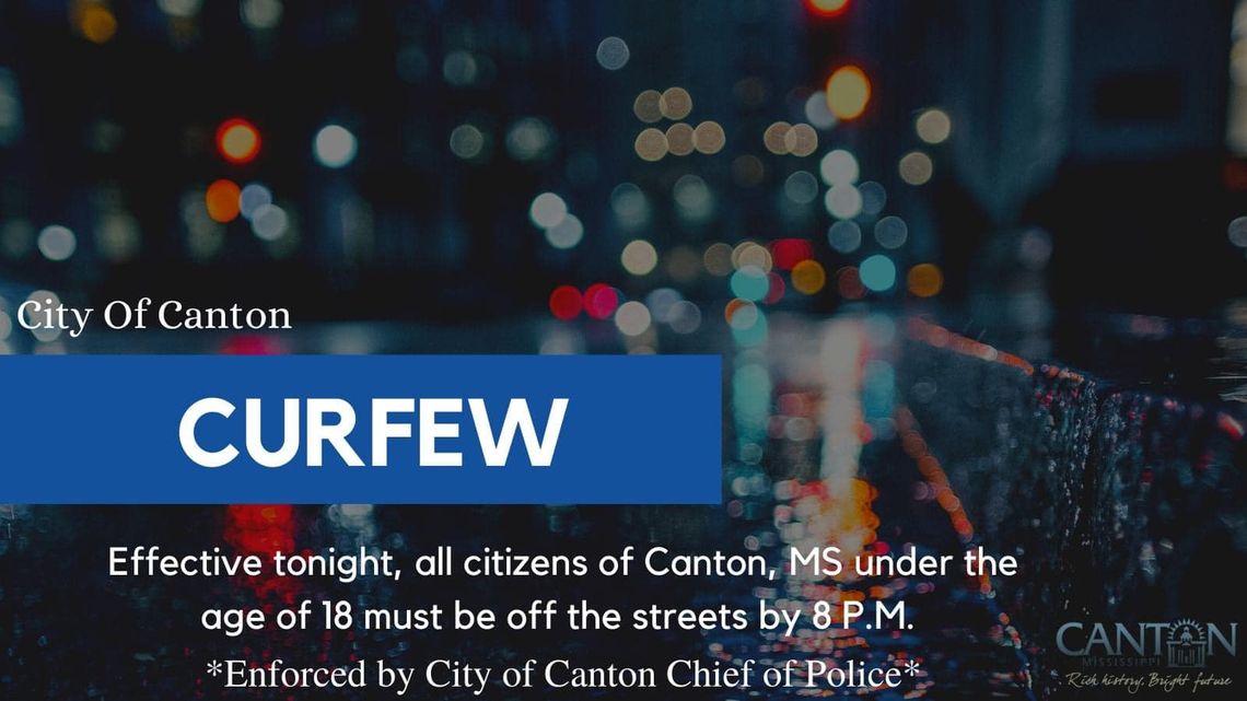 Curfew issued by Mayor Truly