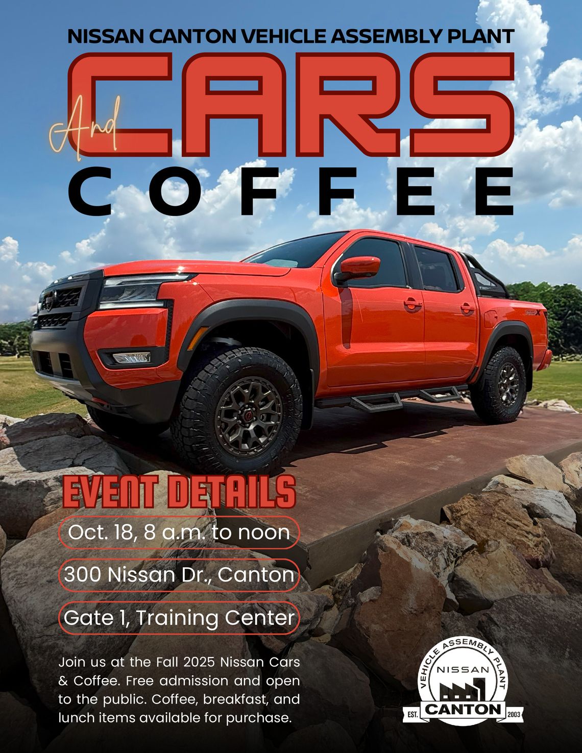 Drive into autumn with Nissan’s Cars and Coffee event