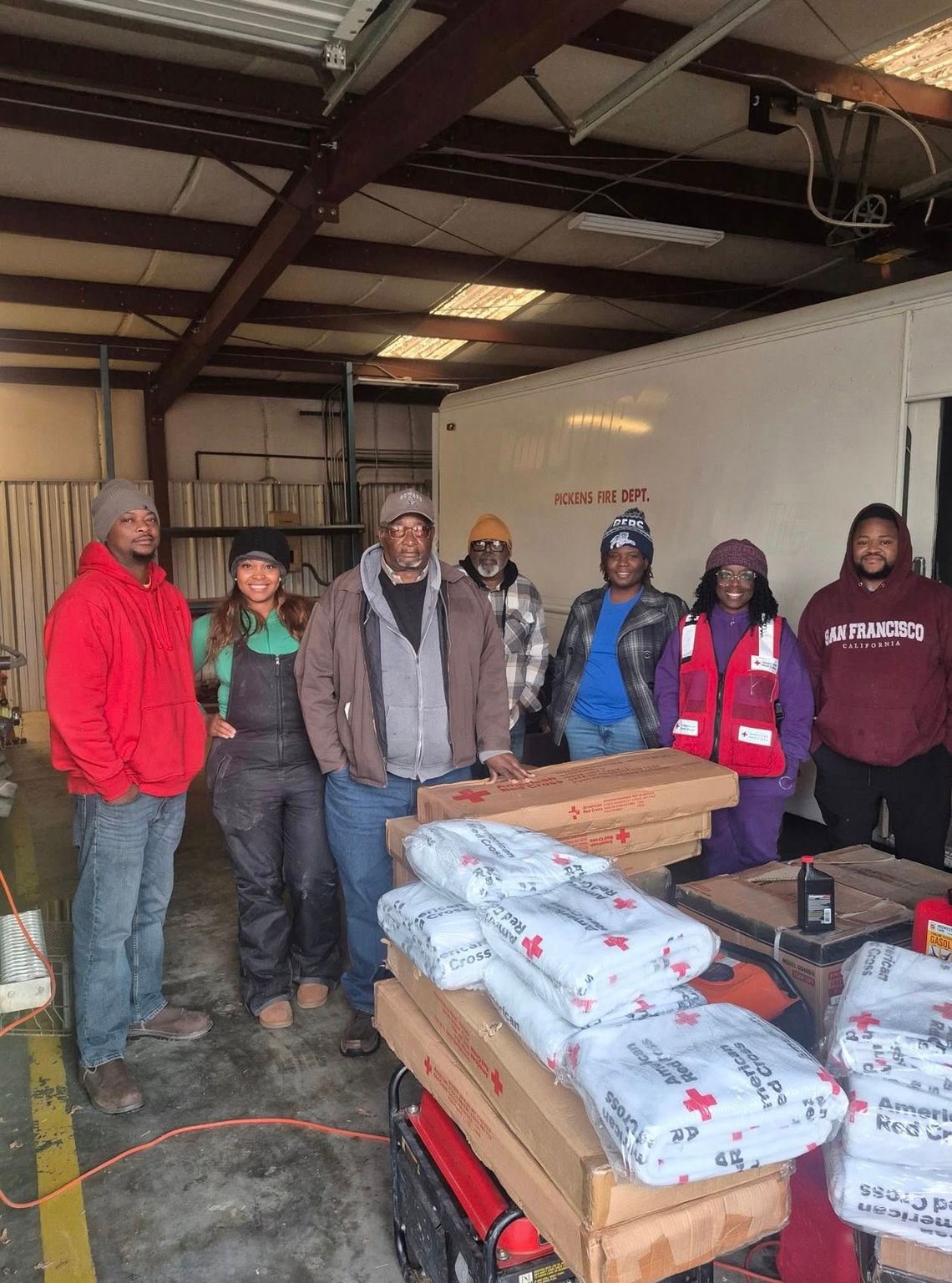 G.A. Carmichael Health Center, Red Cross assist residents after ice storm G.A. Carmichael Family Health Center partnered with the American Red Cross of Mississippi to assist residents affected by a recent ice storm that impacted communities across the state.