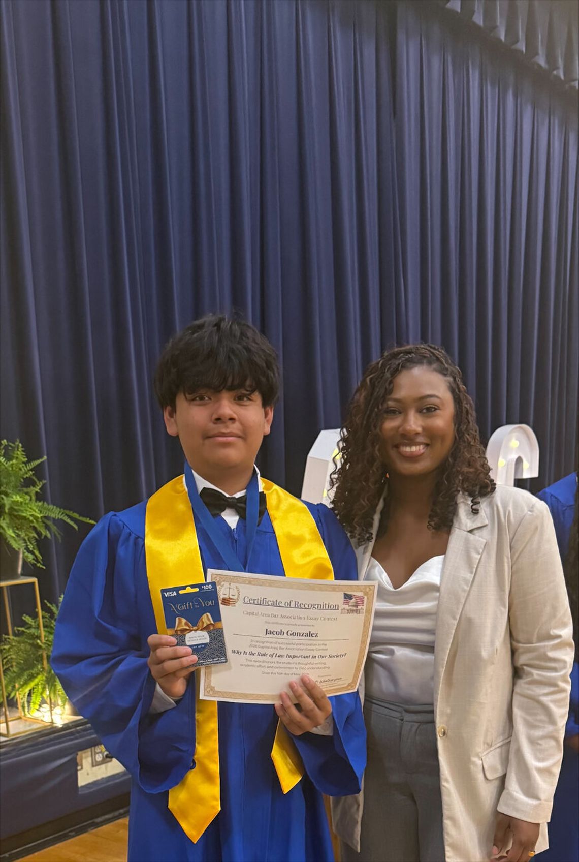 Huey L. Porter students earn top honors in CABA essay contest