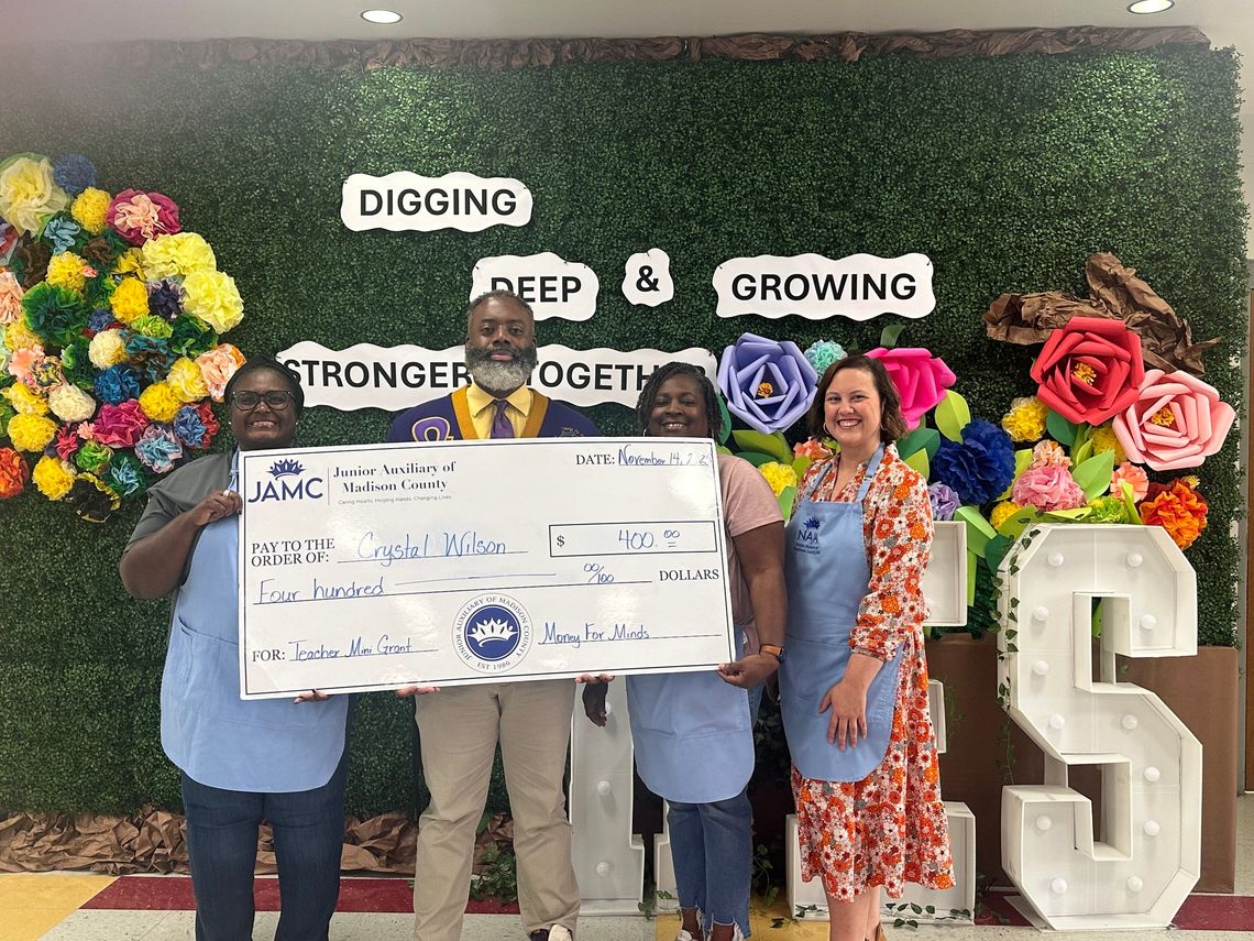 Junior Auxiliary of Madison County awards mini-grants to area schools