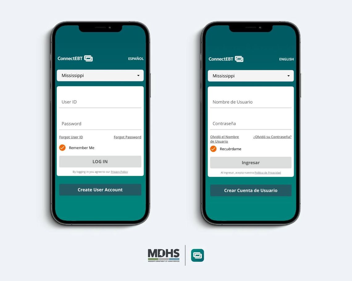MDHS launches new ConnectEBT app and card lock feature MDHS launches new ConnectEBT app and card lock feature