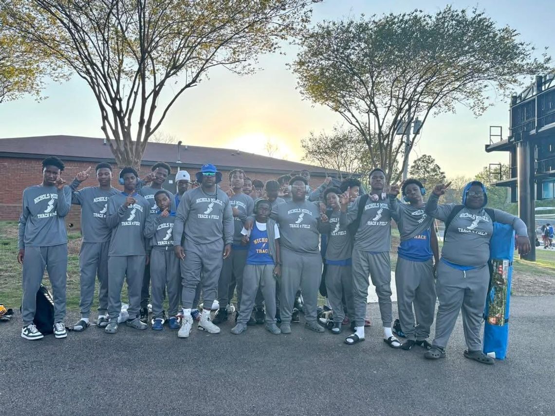 Nicholas Middle track wins big