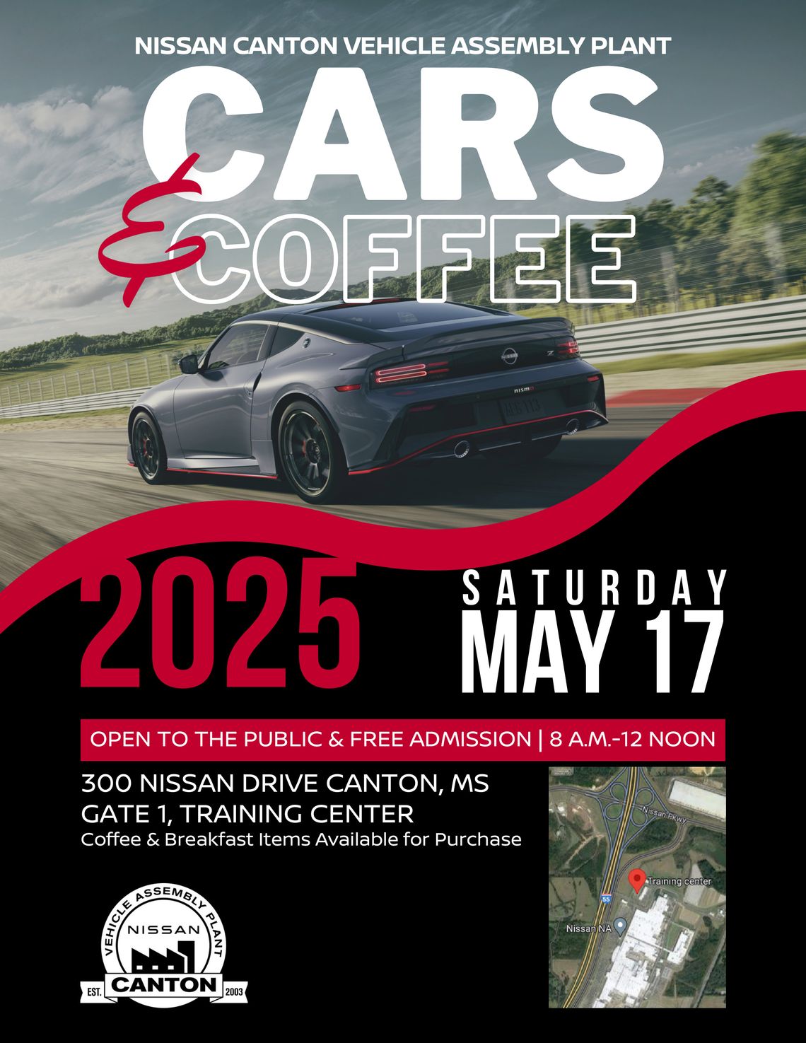 Nissan hosts second annual “Cars and Coffee” community event