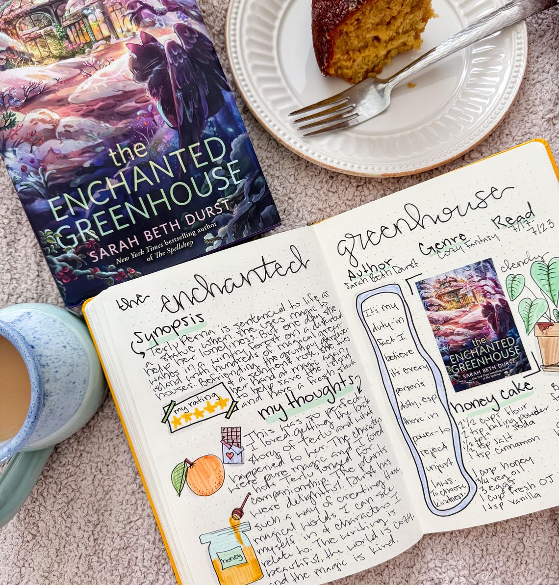 ON THE TABLE: ENCHANTED HONEY CAKE