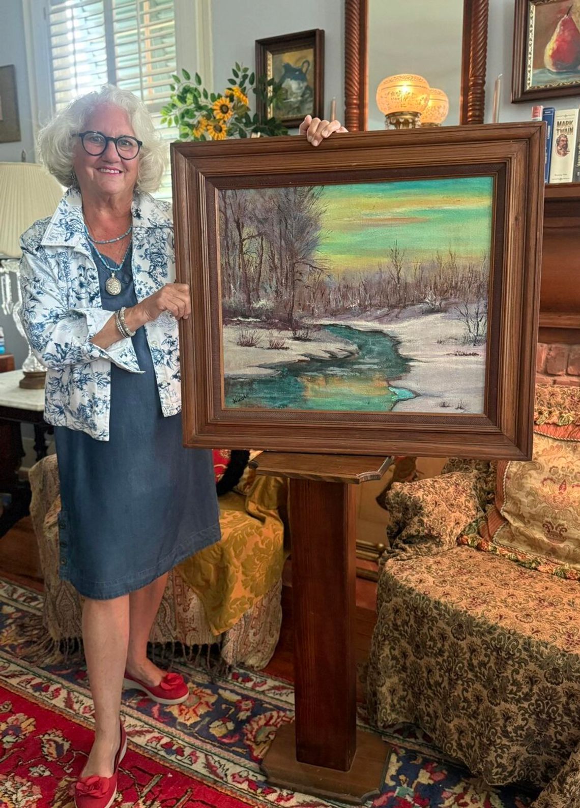 Original artwork donated to historical society