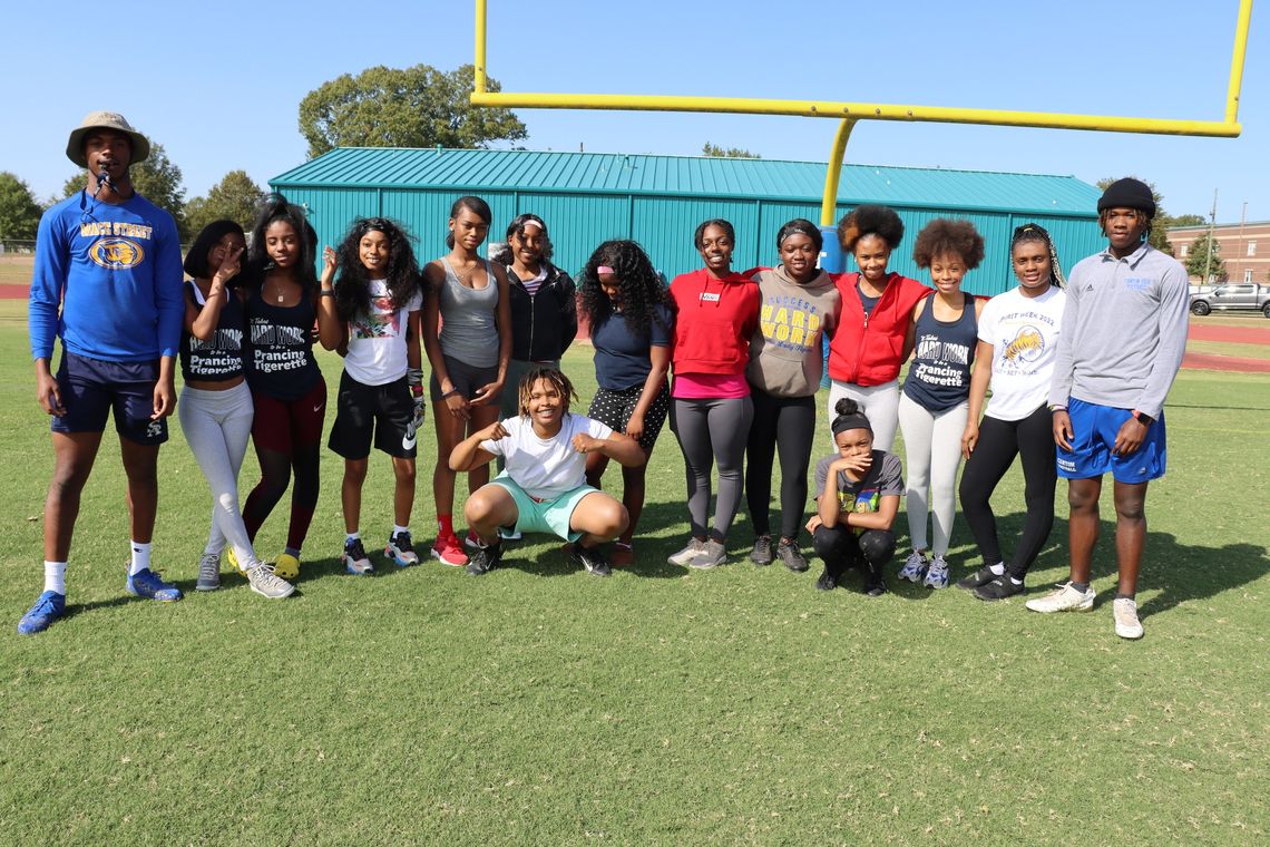 Powderpuff Football for HOCO Week