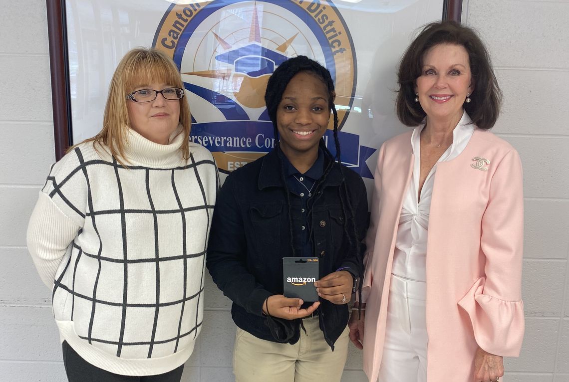 Sanders named March Student of the Month