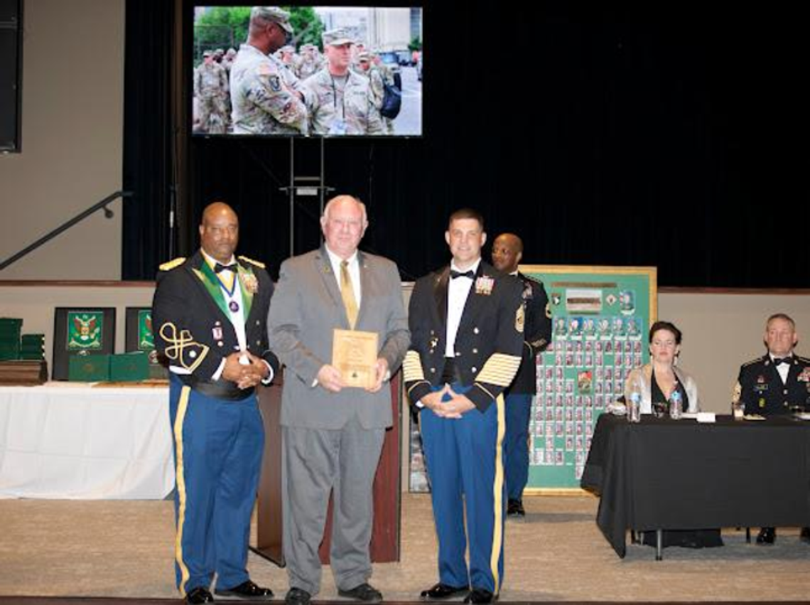 Shaw recognized for service Shaw recognized for service