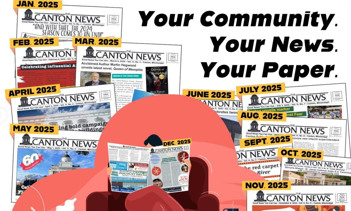 The Canton News is introducing a new slogan that reflects its continued commitment to local journalism and community connection. The Canton News is introducing a new slogan that reflects its continued commitment to local journalism and community connection.