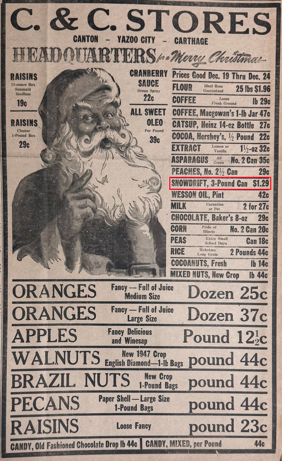 Way Back When: Holiday ads